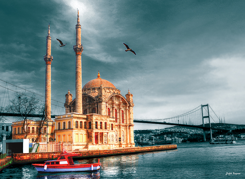 Ortaköy Cami Nostalji Puzzle 1000 3171