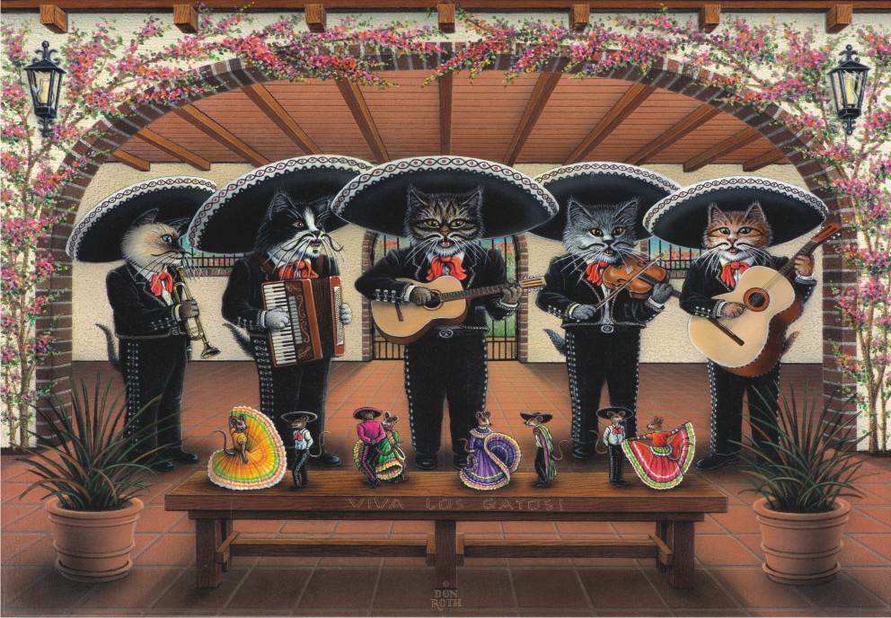 Mariachi Meowsic Puzzle 500 3575