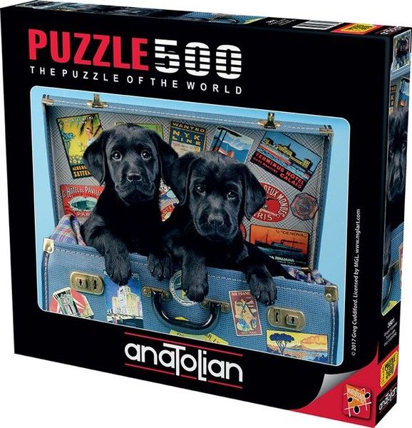 Anatolian Gezgin Köpekler 500 Parça Puzzle 3601