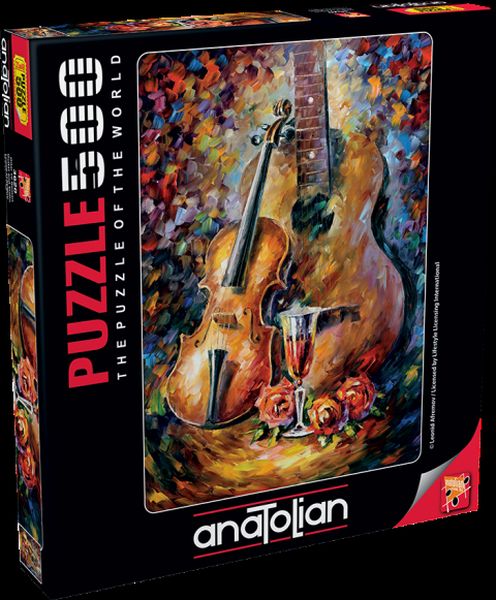 Anatolian Gitar ve Keman Guitar and Violin 500 Parça Puzzle