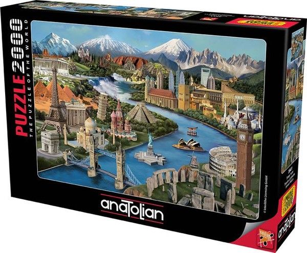 Anatolian Simge Yerler 2000 Parça Puzzle 3941