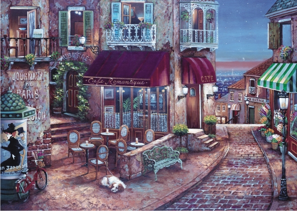 Cafe Romantik Puzzle 1500 4516