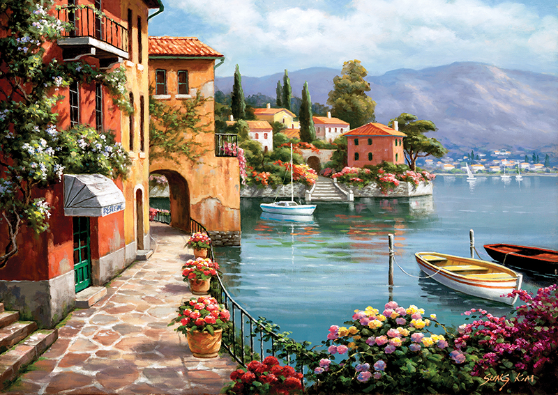 Villa De Lago Puzzle 1500 4524