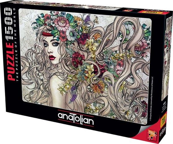 Anatolian Çiçeklerin Gücü 1500 Parça Puzzle 4549