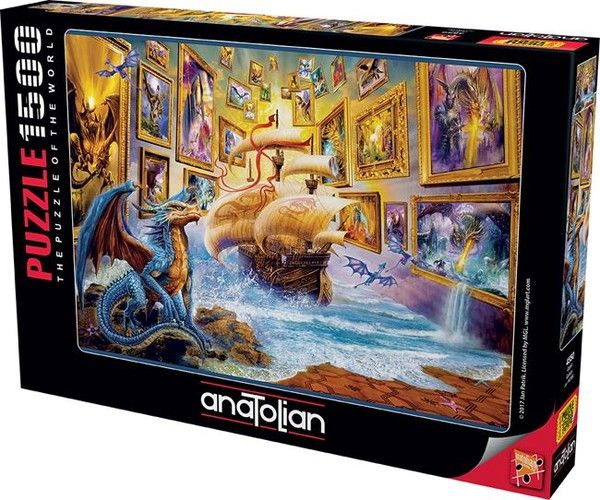 Anatolian Galeri 1500 Parça Puzzle 4550