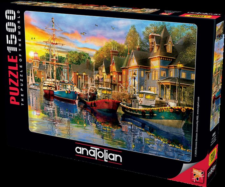 Anatolian Liman Işıkları Harbour Lights 1500 Parça Puzzle