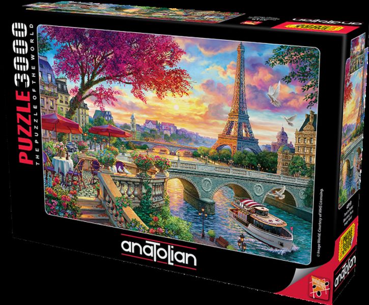 Anatolian Pariste Bahar Blooming Paris 3000 Parça Puzzle