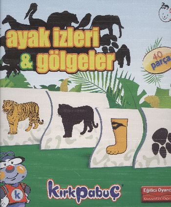 Ayak İzleri Gölgeler Puzzle 40 7312