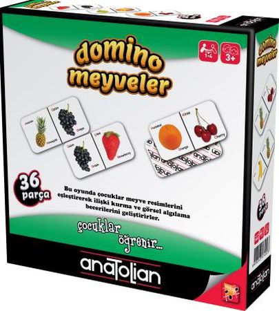 Domino Meyveler 36 Parça 3 Yaş