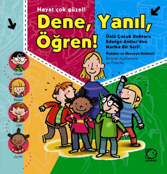 Dene Yanıl Öğren 8 Kitap  Öyküler ve Ebeveyn Rehberi