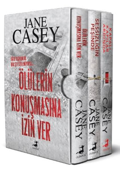 Jane Casey Maeve Kerrıgan Serisi 3  Kutulu Set