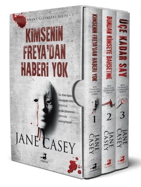 Jane Casey Jess Tennant Serisi  Kutulu Set