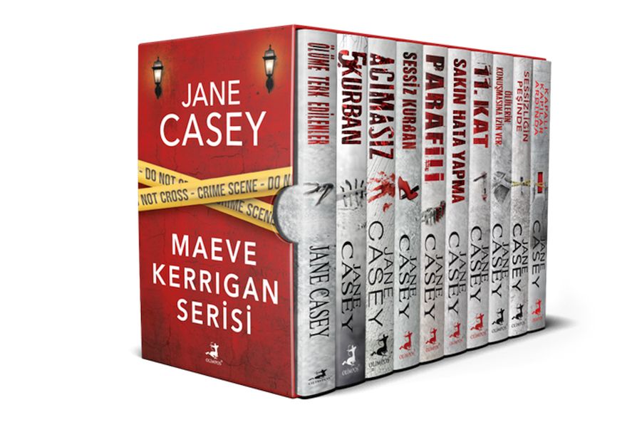 Jane Casey Maeve Kerrigan Serisi Tüm Kitaplar  Kutulu Set