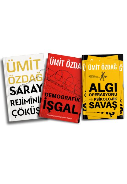 Ümit Özdağ Kitap Seti 3 Kitap