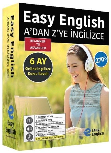 Easy English A’dan Z’ye İngilizce Eğitim Seti