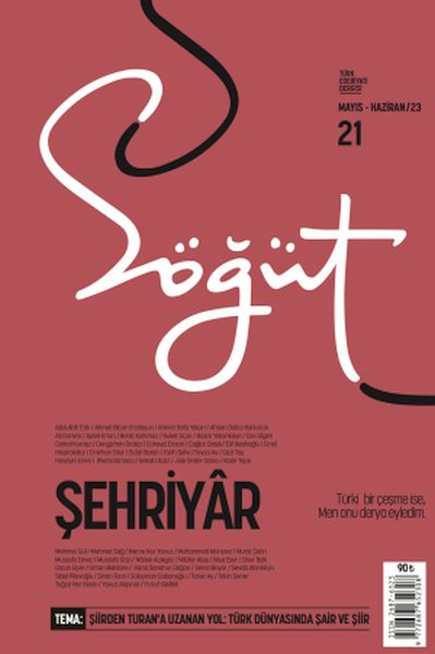 Söğüt  Türk Edebiyatı Dergisi Sayı 21  Mart  Nisan 2023