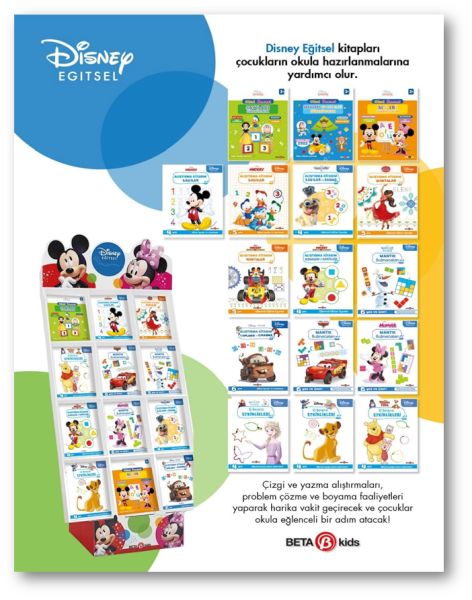 Disney Eğitsel Standı 120 Kitap