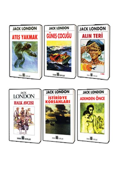 Jack London Klasikleri 6 Kitap Set3