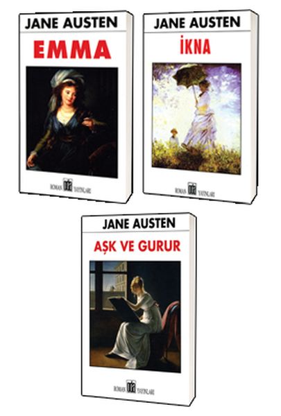 Jane Austen Klasikleri 3 Kitap Set