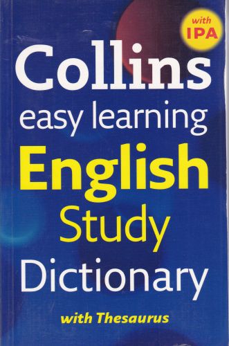 Collins easy Learning English Study Dictionary With Thesaurus