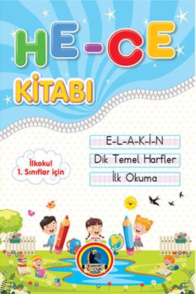 İlkokul 1Sınıflar için İlk Okuma Hece Kitabı ELAKİN