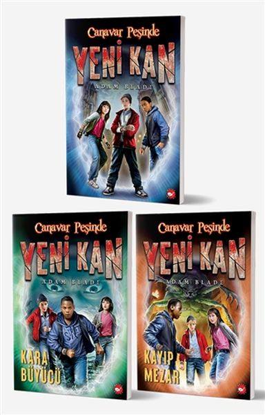 Canavar Peşinde Yeni Kan Seti 3 Kitap Takım