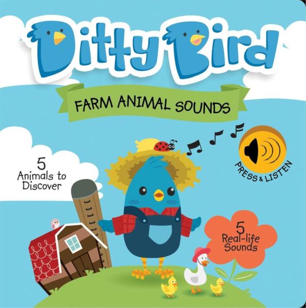 Ditty Bird Farm Animal Sounds Sesli Kitap