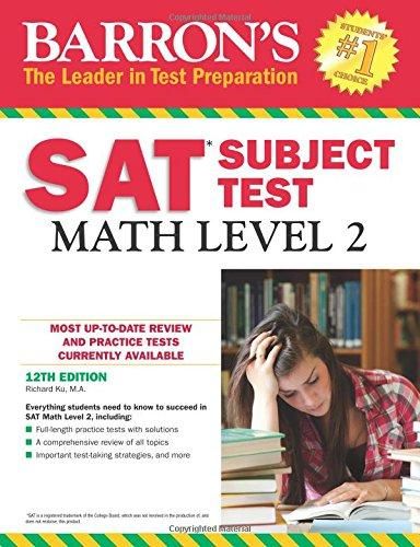 Barrons SAT Subject Test Math Level 2