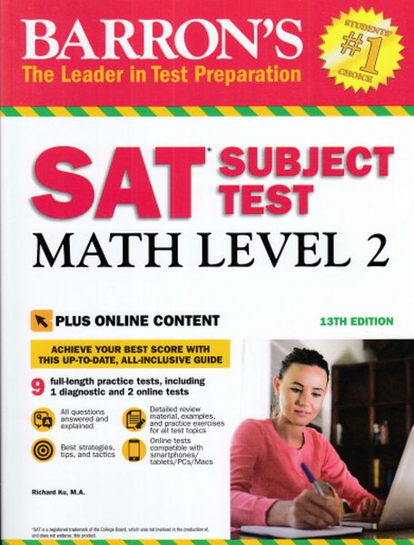 Barrons SAT Konu Testi Matematik Seviyesi 2