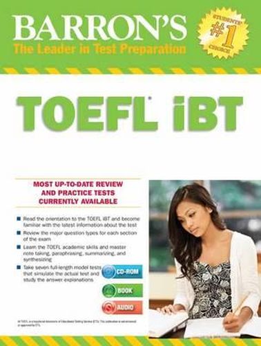 Barrons TOEFL IBT With CdRom and Mp3 Audio CDs 15th Edition