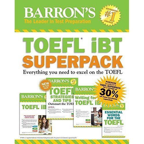 Barrons TOEFL IBT Superpack 3e Kutulu Set