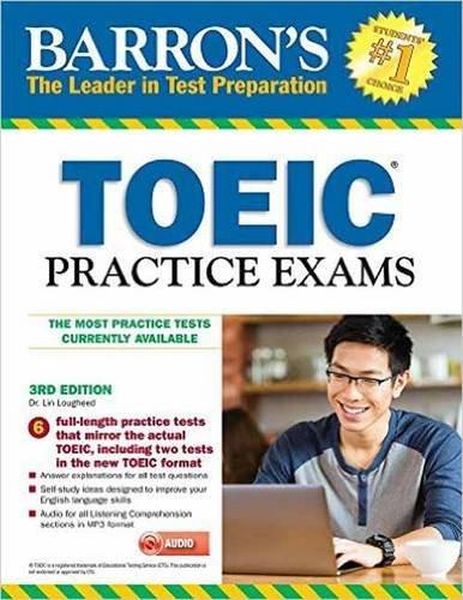 Barrons TOEIC Practice Exams with MP3 CD 3rd Edition