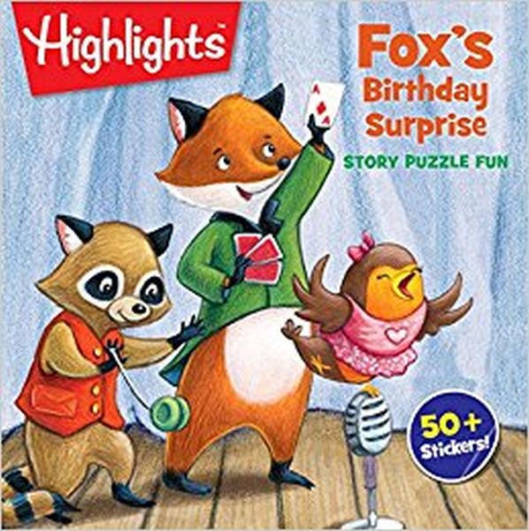 Foxs Birthday Surprise Highlights Story Puzzle Fun