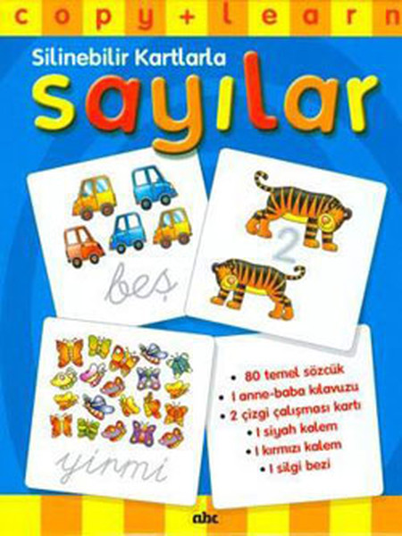 Copy Learn  Silinebilir Kartlarla Sayılar