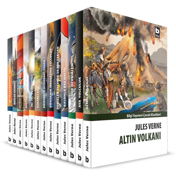 Jules Verne Set 13 kitap