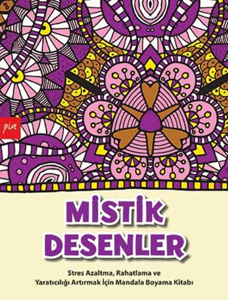 Mistik Desenler Mandala Boyama