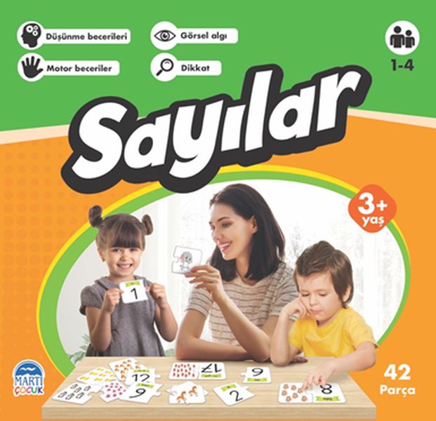 Sayılar  Eğitici Yapboz 3+ Yaş