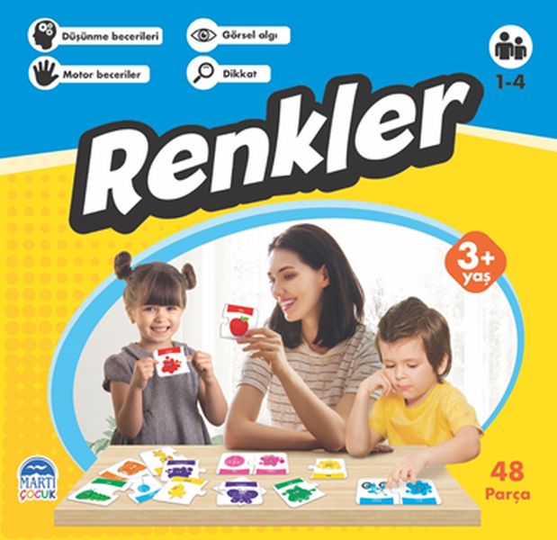 Renkler  Eğitici Yapboz 3+ Yaş