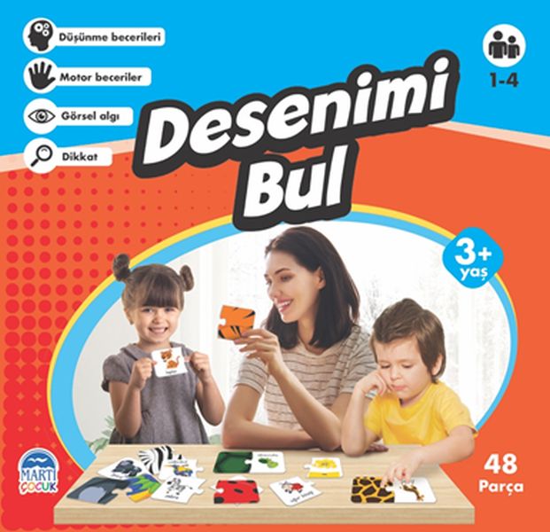 Desenimi Bul  Eğitici Yapboz 3+ Yaş