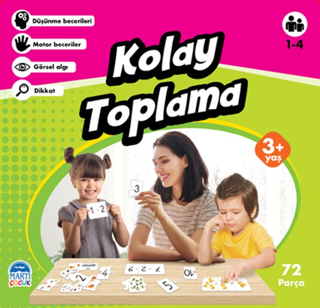 Kolay Toplama  Eğitici Yapboz  48 Parça