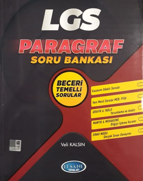 Efsane Yayınları LGS Paragraf Soru Bankası Yeni