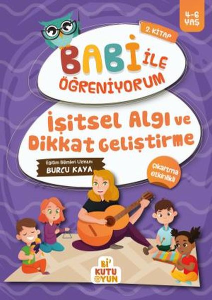 İşitsel Algı ve Dikkat Geliştirme  Babi İle Öğreniyorum 2 Kitap