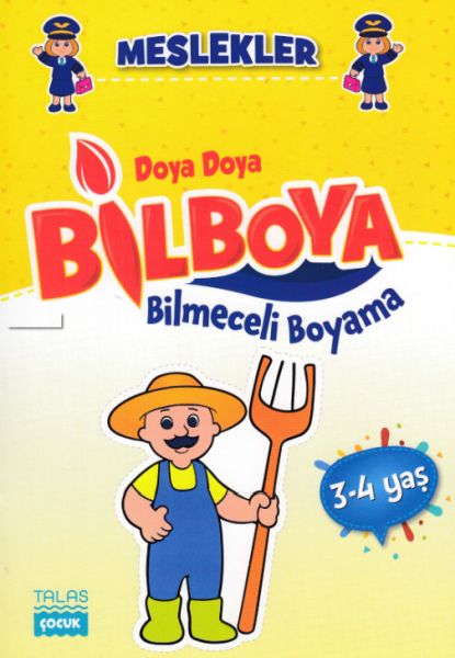 Doya Doya Bil Boya  Bilmeceli Boyama  Meslekler  34 Yaş