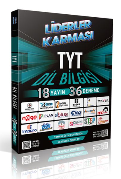 Liderler Karması TYT Dil Bilgisi Denemeleri 18x36