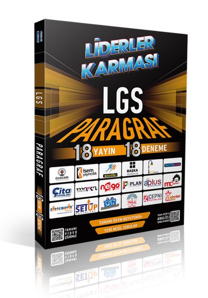 Liderler Karması  LGS Paragraf Denemeleri 18x18