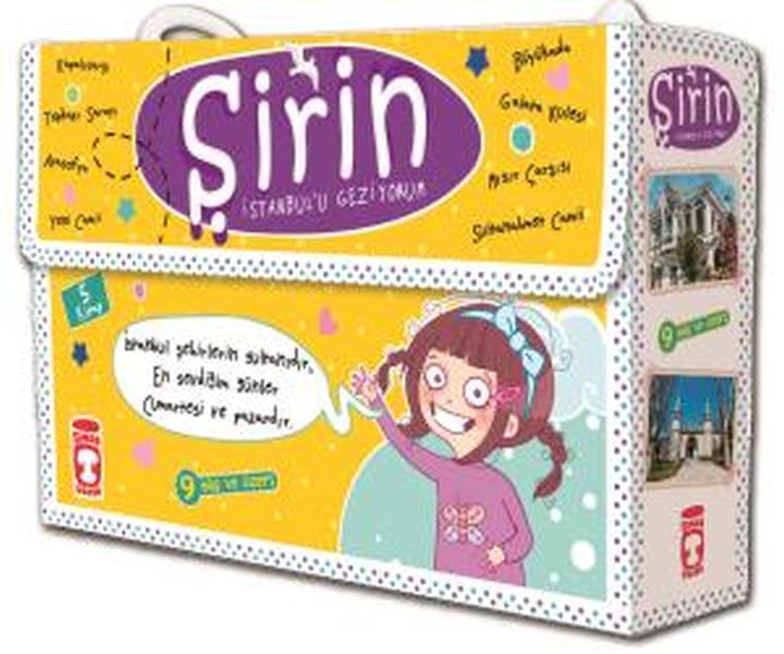 Şirin İstanbulu Geziyorum  01 Set 5 Kitap Takım