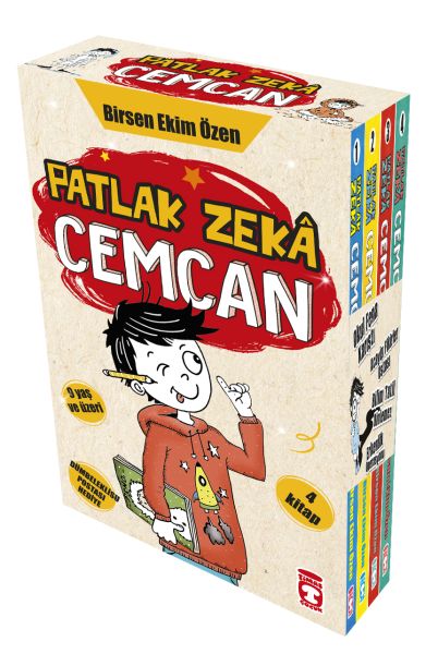 Patlak Zeka Cemcan Seti 4 Kitap