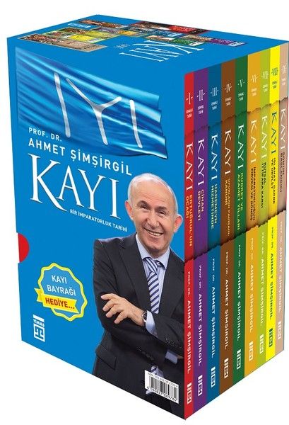 Osmanlı Tarihi Kayı Seti 9 Kitap  Kayı Bayrağı Hediyeli