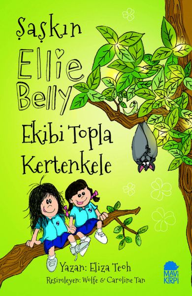 Şaşkın Ellie Belly Ekibi Topla Kertenkele