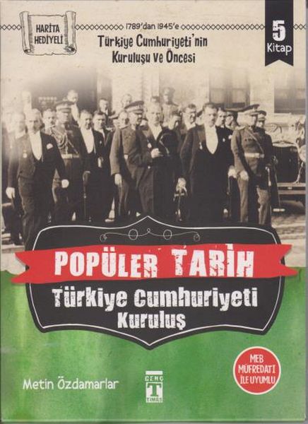 Popüler Tarih Türkiye Cumhuriyeti Kuruluş 5 Kitap